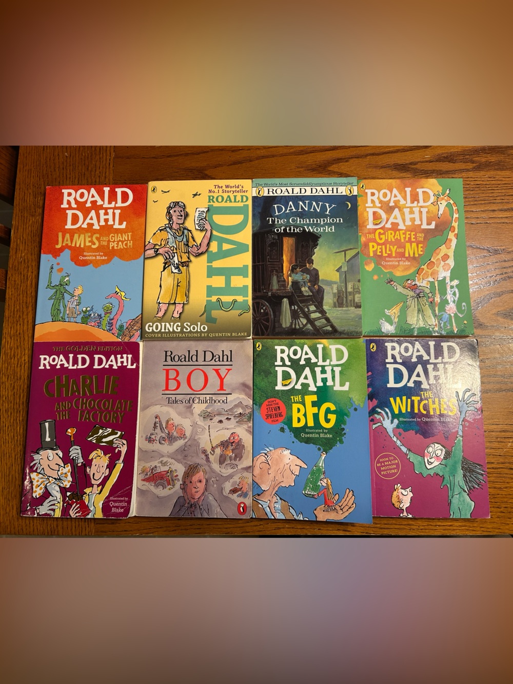 Ronald Dahl Paperback Collection 8 books
